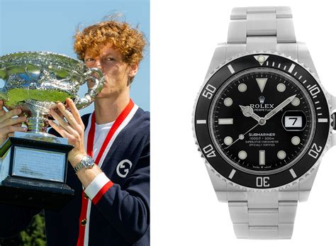 rolex tennis balls|jannik sinner Rolex.